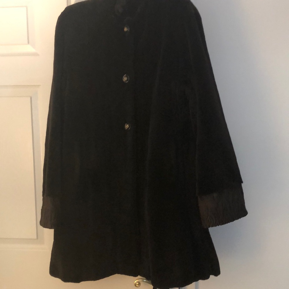 Jacques Ferber Faux Fur Coat